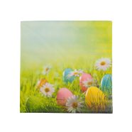   Húsvéti szalvéta - tojás és virág - 33 x 33 cm - 3 rétegű - 20 db / csomag                            BX57922