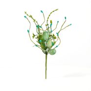   Húsvéti tojásfa ág - zöld - 28 x 16 cm                                                                BX57926C