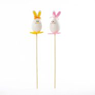   Húsvéti dekoráció - nyuszi, filc - 33 cm - 2 db                                                       BX57950