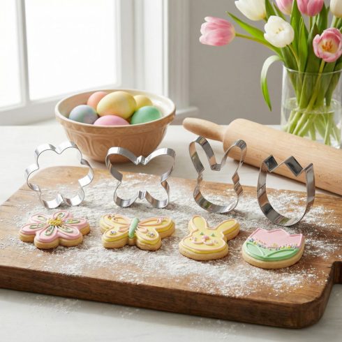 Húsvéti sütikiszúró - vegyes forma - 4 db / csomag                                                    BX57955