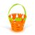 Húsvéti dekoráció - filc kosár - répa forma - 25 x O18 cm                                             BX57961