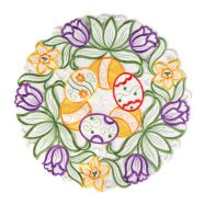   Húsvéti hímzett alátét -  O35 cm                                                                      BX57976