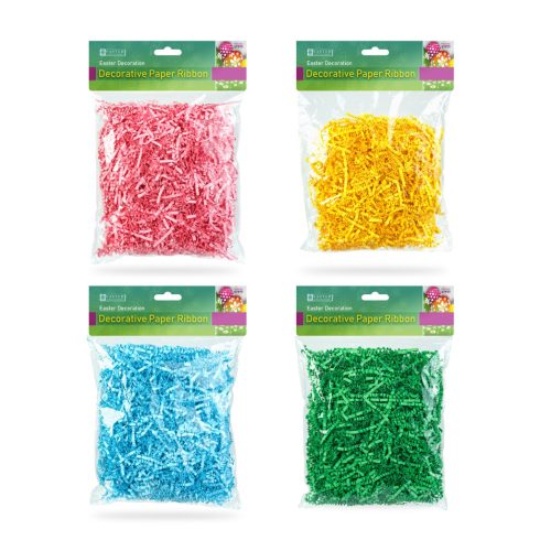 Húsvéti dekorációs papírszalag - 42,5 g - 4 féle szín                                                 BX57977