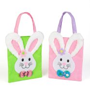   Húsvéti filc táska - nyuszi - 24 x 20 cm - 2 szín                                                     BX57982