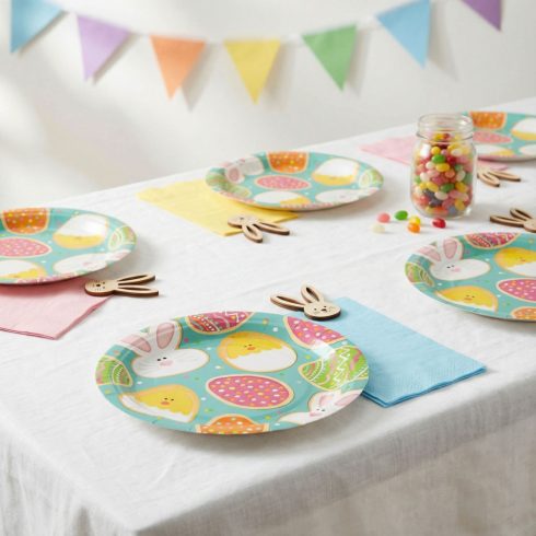 Húsvéti papírtányér - 23 cm - 8 db / csomag                                                           BX57988