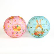   Húsvéti dekoráció - lampion - papír - O30 cm                                                          BX57989