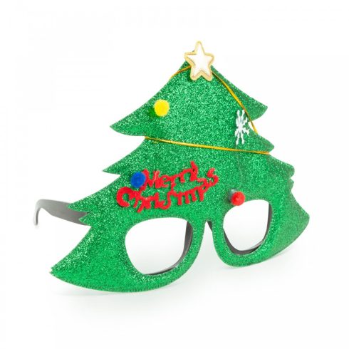 Party szemüveg - Karácsonyfa mintával                                                                 BX58083A