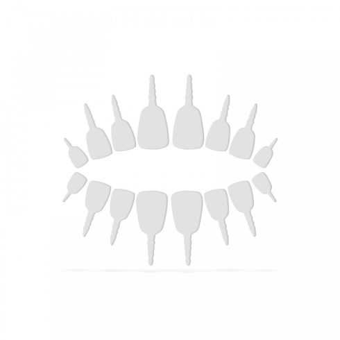 Halloween-i töklámpás fogak - 18 fog / csomag                                                         BX58110