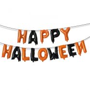   Halloween-i lufi szett - colHappy Halloweencol felirat - rögzítő szalaggal                            BX58142