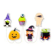   Halloween-i LED ablakdekor - gél - többféle forma - 85 cm                                             BX58186C