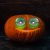 Halloween-i ijesztő szempár - zöld LED-es - elemes                                                    BX58195A
