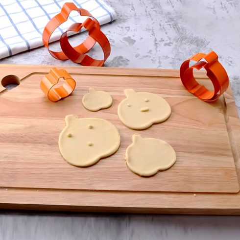 Sütikiszúró szett - tök forma - 5 db-os                                                               BX58196