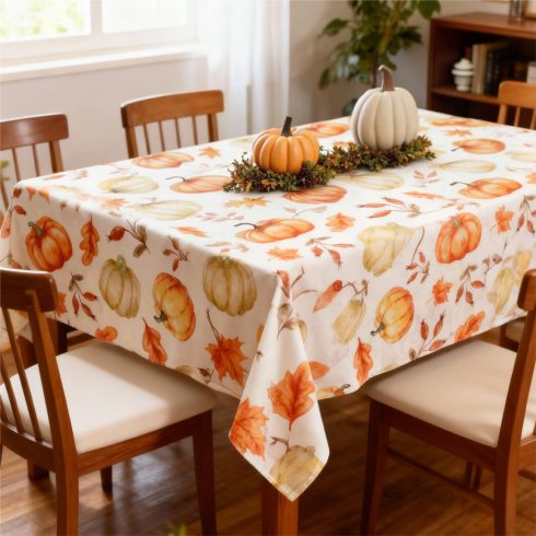 Asztalterítő - 140 x 240 cm - 70% poliészter, 30% pamut                                               BX58209E