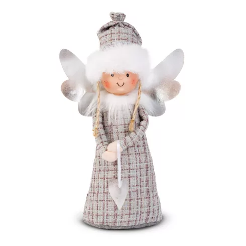 Dekorációs baba - angyalka - 30 cm - 4 féle                                                           BX58286
