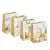 Karácsonyi ajándéktasak - papír - 114 x 64 x 146 mm - 4 féle / csomag - 12 db / csomag                BX58299