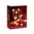 Ajándéktasak - 10 melegfehér LED, papír - 265 x 127 x 330 mm - 4 féle / csomag                        BX58322