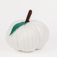   Halloween-i tök dekoráció - fehér - 20 cm                                                             BX58335B