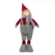   Karácsonyi textil manó figura - 60 cm                                                                 BX58367A