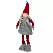   Karácsonyi textil manó figura - 60 cm                                                                 BX58367B