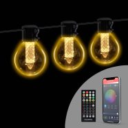  Smart fényfüzér - 100-240V - 25 db melegfehér LED - 15 m - bluetooth                                  BX58384