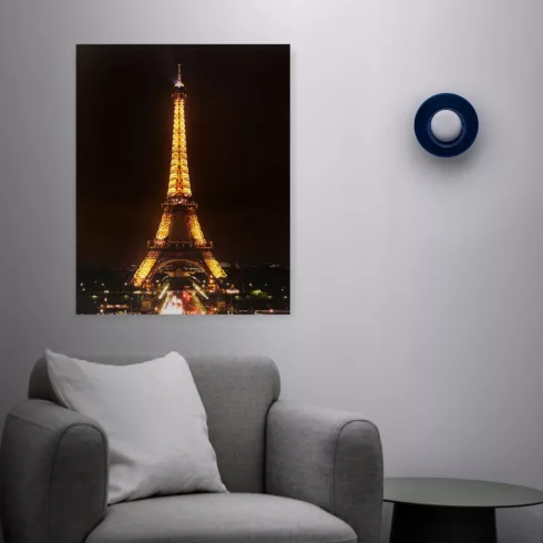 LED-es fali hangulatkép - colEiffel toronycol -  2 x AA, 38 x 48 cm                                   BX58485
