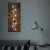 LED-es hangulatkép - colWelcomecol - fali akasztóval, 2 x AA, 30 x 70 cm                              BX58503