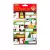 Karácsonyi ajándék matrica szett - 15,2 x 21,6 cm - 40 db / csomag                                    BX58528B