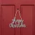 Karácsonyi dekoráció - colMerry Christmascol felirat - 20 x 12 cm - ezüst                             BX58541B