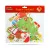 Karácsonyi papír girland - 8 db karácsonyfa - 3,5 m                                                   BX58585C