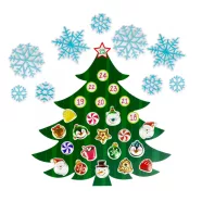   Karácsonyi öntapadós falmatrica - adventi kalendárium                                                 BX58635A