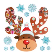   Karácsonyi öntapadós falmatrica - adventi kalendárium                                                 BX58635B