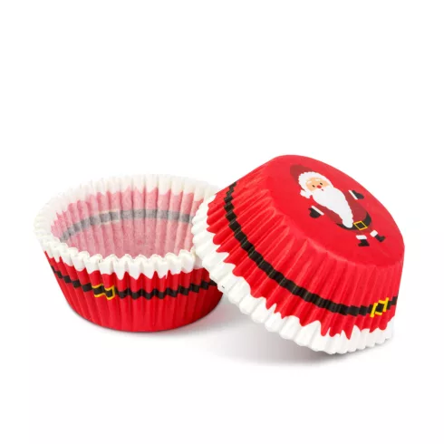 Karácsonyi muffinpapír - Mikulás - 40 db / csomag                                                     BX58655A