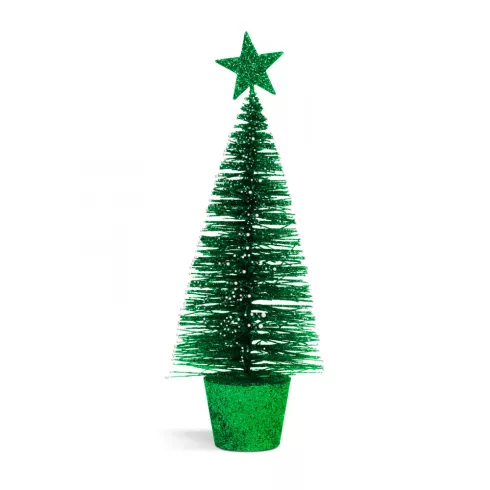 Mini dekor műfenyő - glitteres - 18 cm - 4 szín                                                       BX58658