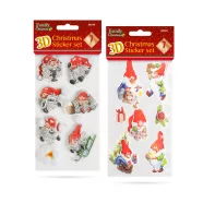   Karácsonyi 3D matrica szett - 2 féle                                                                  BX58745