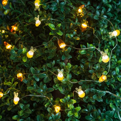 LED fényfüzér - nyuszi és répa - 2 m - 20 LED - 2 x AA                                                BX58923B