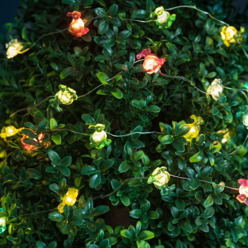 LED fényfüzér - nyuszi - 2 m - 20 LED - 2 x AA                                                        BX58923C