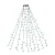 LED karácsonyfa fényfüzér - 1,9 m - 120 LED, hidegfehér - IP44                                        BX58931