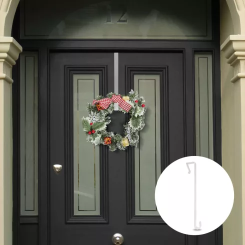 Ajtódísz tartó - 35 cm - műanyag - átlátszó                                                           BX58951