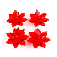   LED-es virág dekoráció - elemes - 4 db / csomag                                                       BX58973