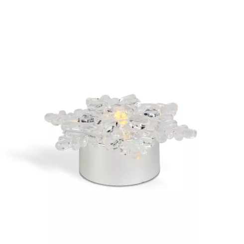 LED-es jégkristály dekoráció - elemes - 4 db / csomag                                                 BX58974