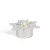 LED-es jégkristály dekoráció - elemes - 4 db / csomag                                                 BX58974