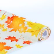   Őszi dekoráció - asztalterítő futó - 120 x 33 cm - poliészter                                         BX59010