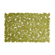   Őszi dekoráció - alátét - filc, zöld - 44,5 x 28,5 cm                                                 BX59011B
