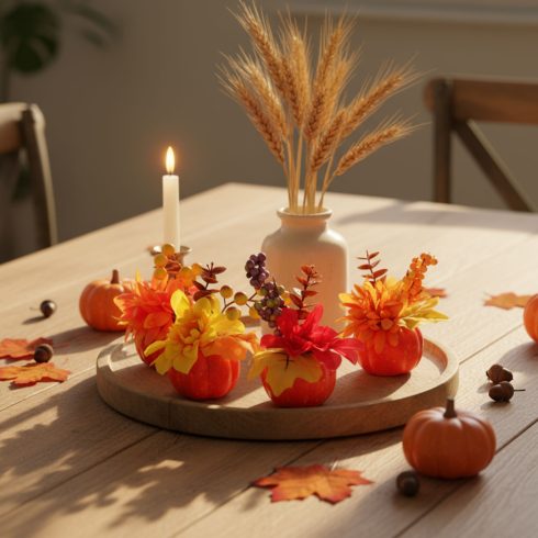 Őszi dekoráció - tök - 4 féle - 8 x 10 cm                                                             BX59027