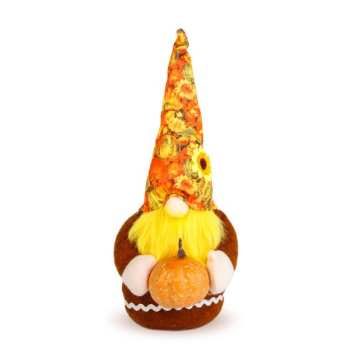 Őszi dekoráció - manó tökkel - 2 féle - 35 x 13 x 13 cm                                               BX59032