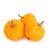 Őszi dekoráció - tök szett - csipeszes - narancssárga - 3 db / csomag                                 BX59038