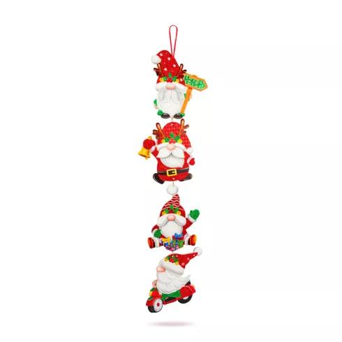 Karácsonyi dekoráció - manó - 75 cm                                                                   BX59701