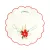Karácsonyi asztalterítő - hímzett - 29 cm - 3 féle                                                    BX59723