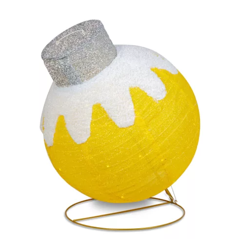 Világító dekoráció - gömbdísz - 60 LED - 60 x 83 cm - arany - 100-200V AC                             BX59772A