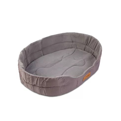 Kutyafekhely - 40 x 30 x 11 cm - szürke                                                               BX60046A